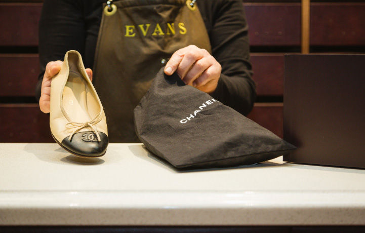 Evans - Designer Shoe Repairs, Luxury Cleaning & Restoration