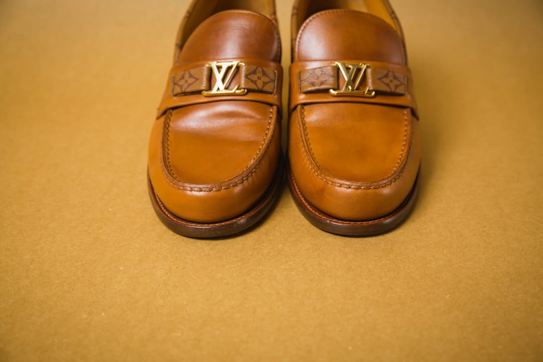Louis Vuitton Loafer Color Restoration 6