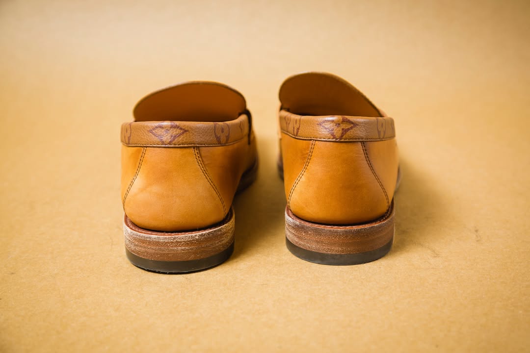 Louis Vuitton Loafer Color Restoration 3
