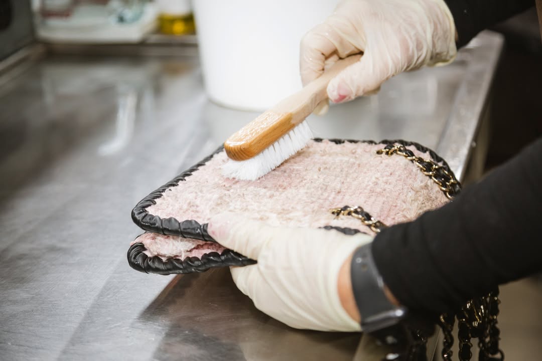 Chanel Tweed Bag Restoration 5