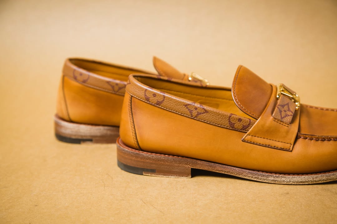 Louis Vuitton Loafer Color Restoration 2