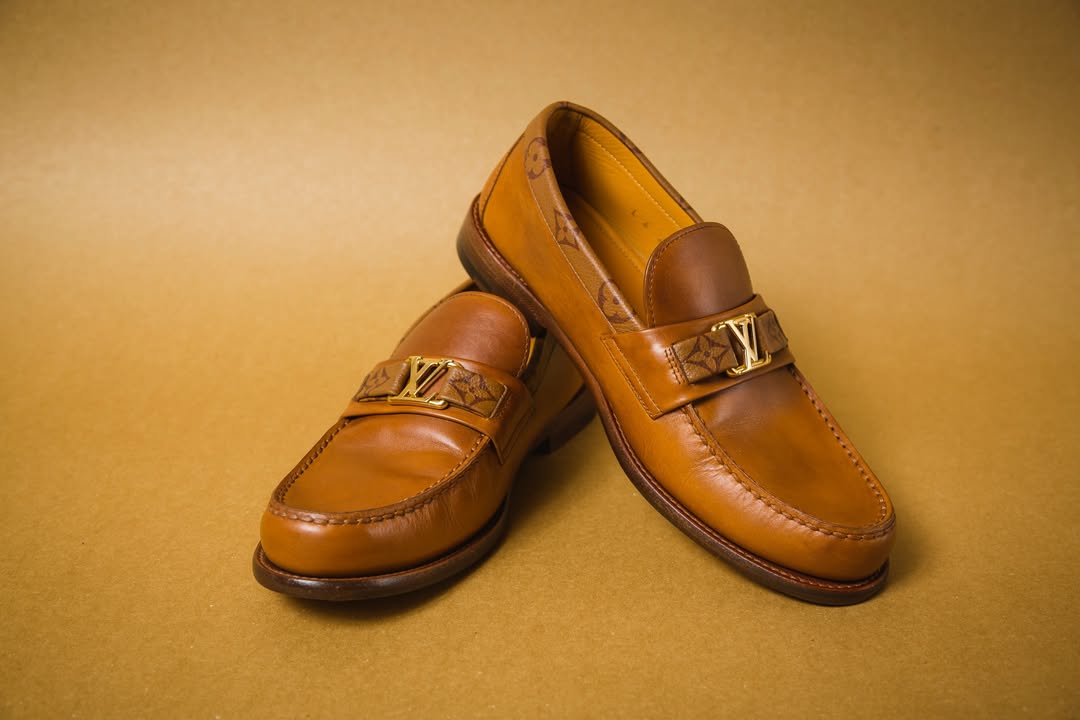 Louis Vuitton Loafer Color Restoration 10