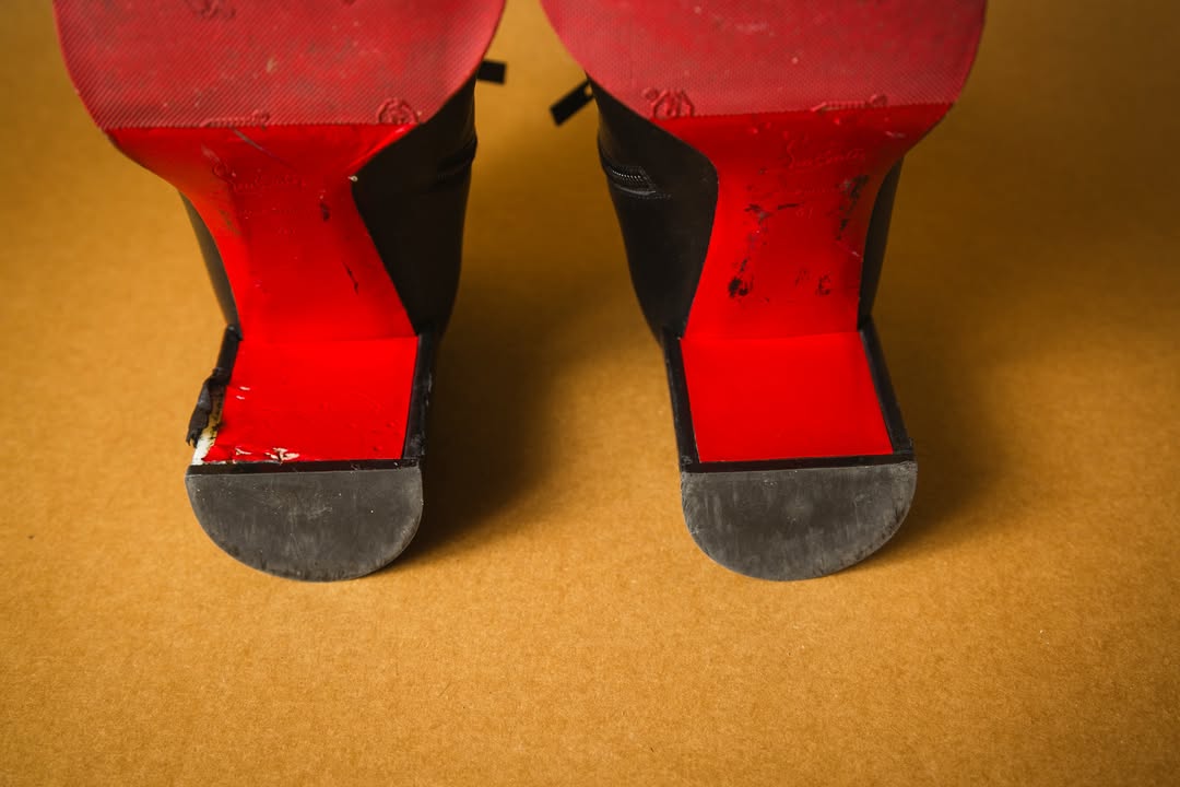 Louboutin Boot Restoration 5