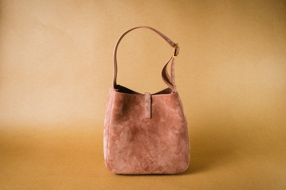 YSL Suede Bag Restoration 3