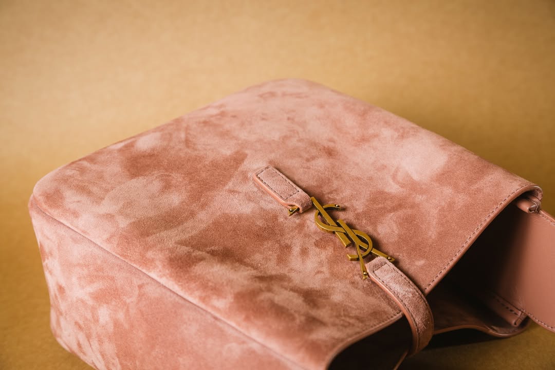 YSL Suede Bag Restoration 6