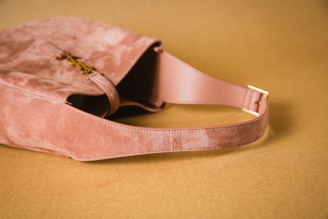 YSL Suede Bag Restoration 5