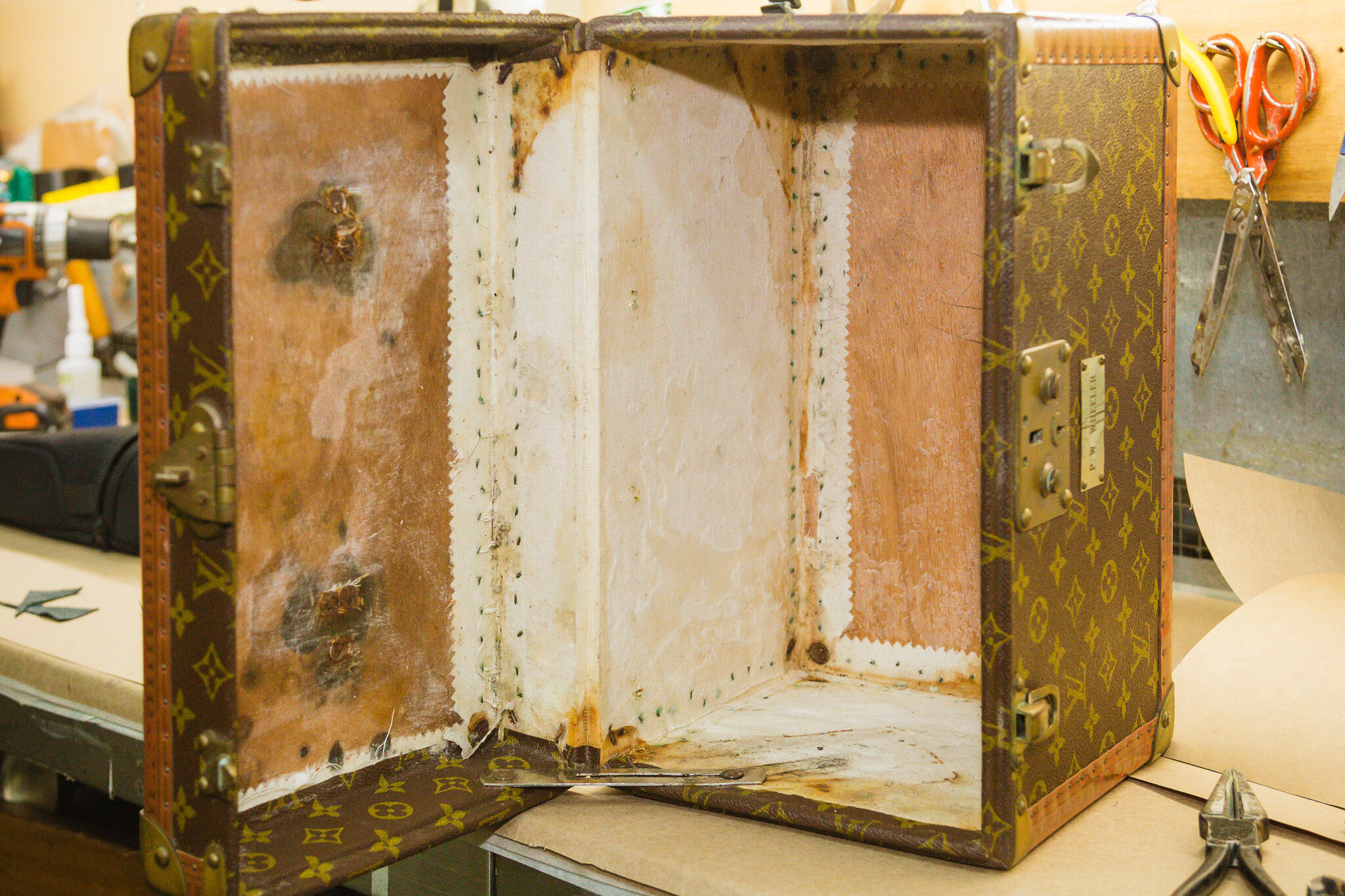 LV Antique Case Restoration