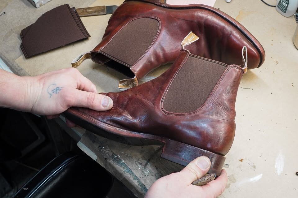 R.M. Williams Boot Gusset 1