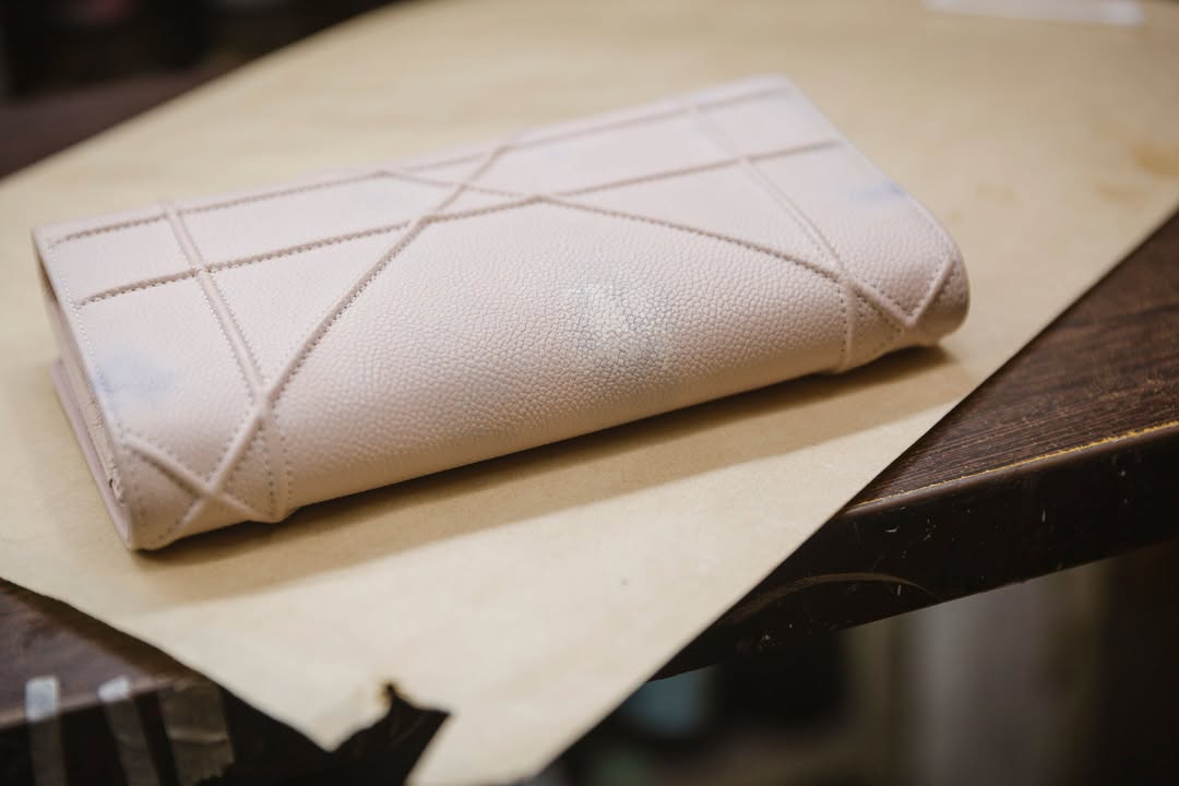 Dior Wallet Restoration 2