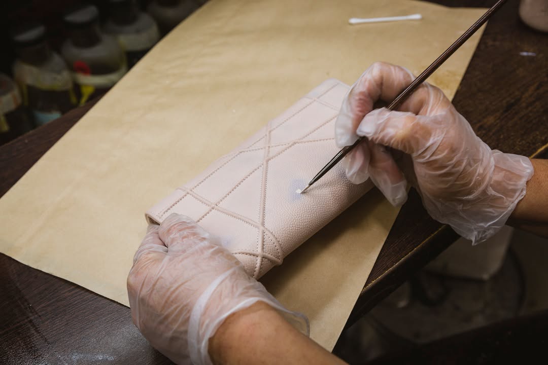 Dior Wallet Restoration 5