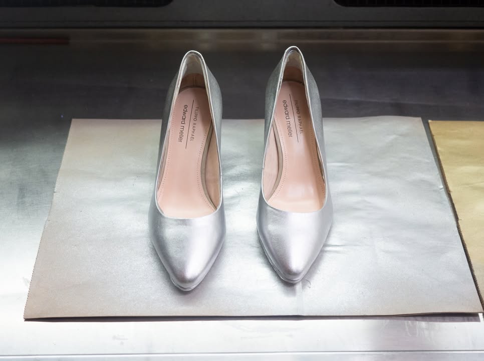 Edward Meller Pump Dyeing 4