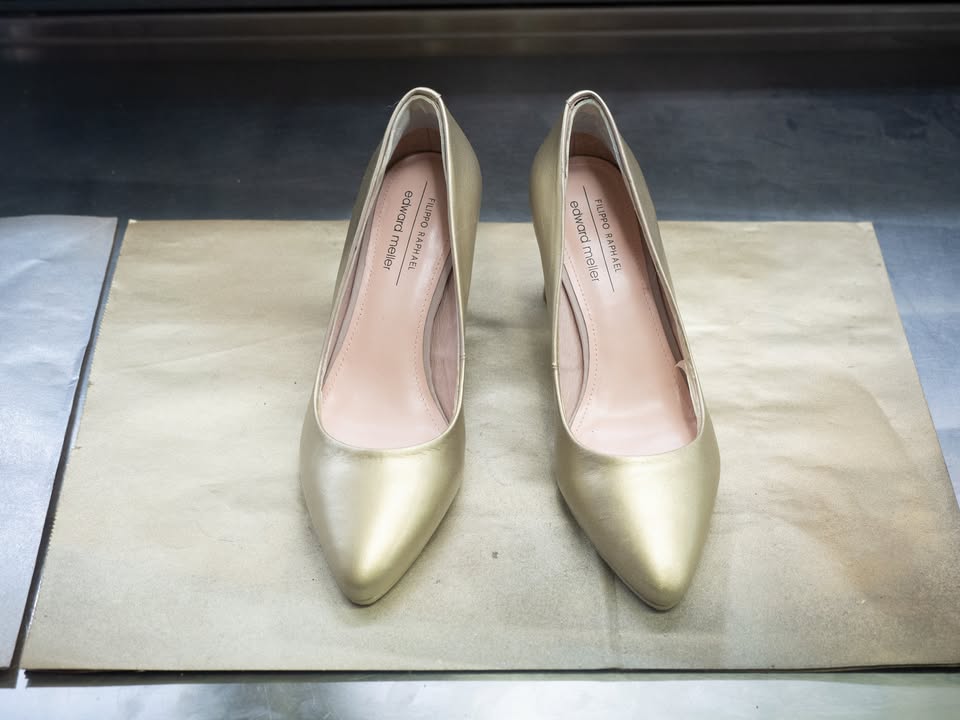 Edward Meller Pump Dyeing 5