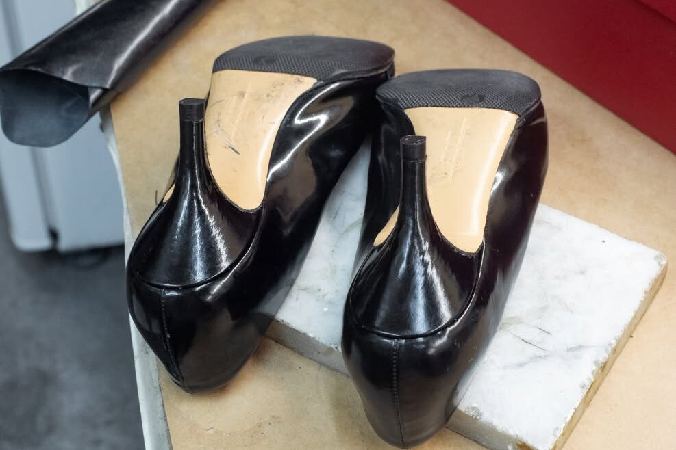 Ferragamo Heel Restoration 1