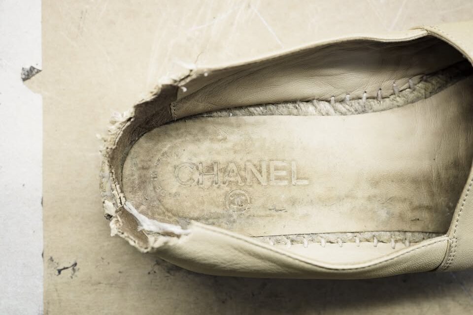 Chanel Shoes Dog Eaten Repair