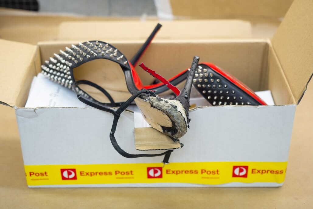 Louboutin Dog Chewed Heel Restoration