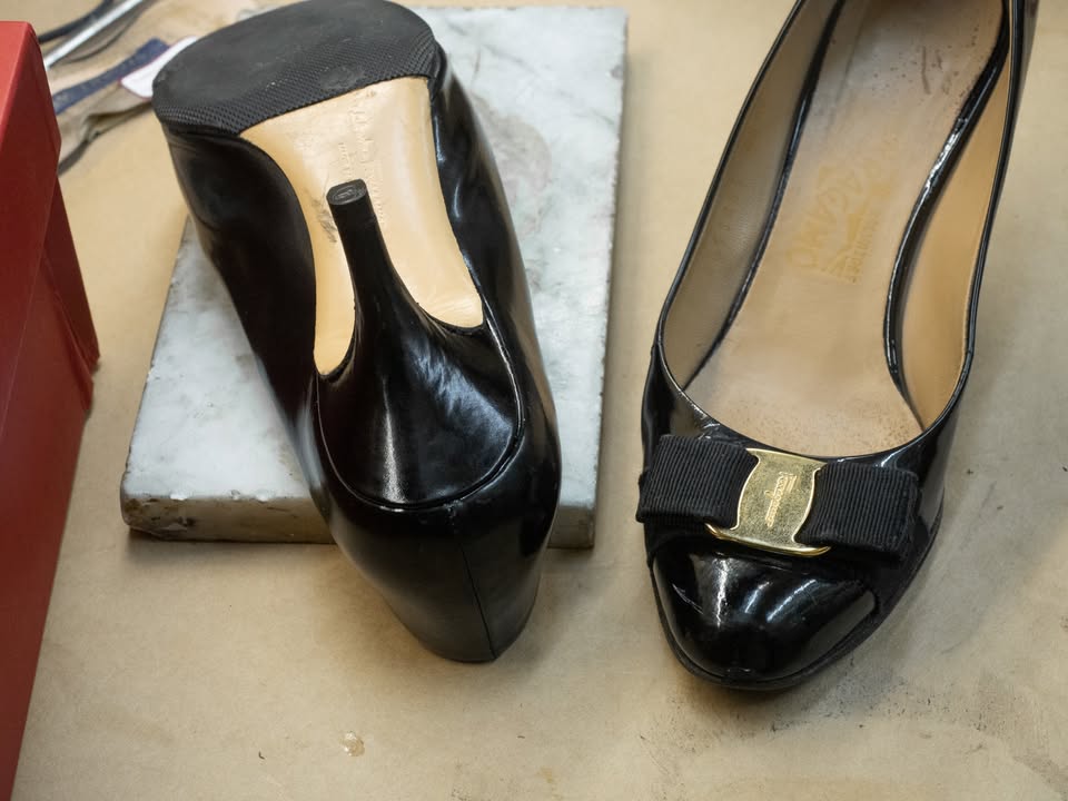 Ferragamo Heel Restoration 5