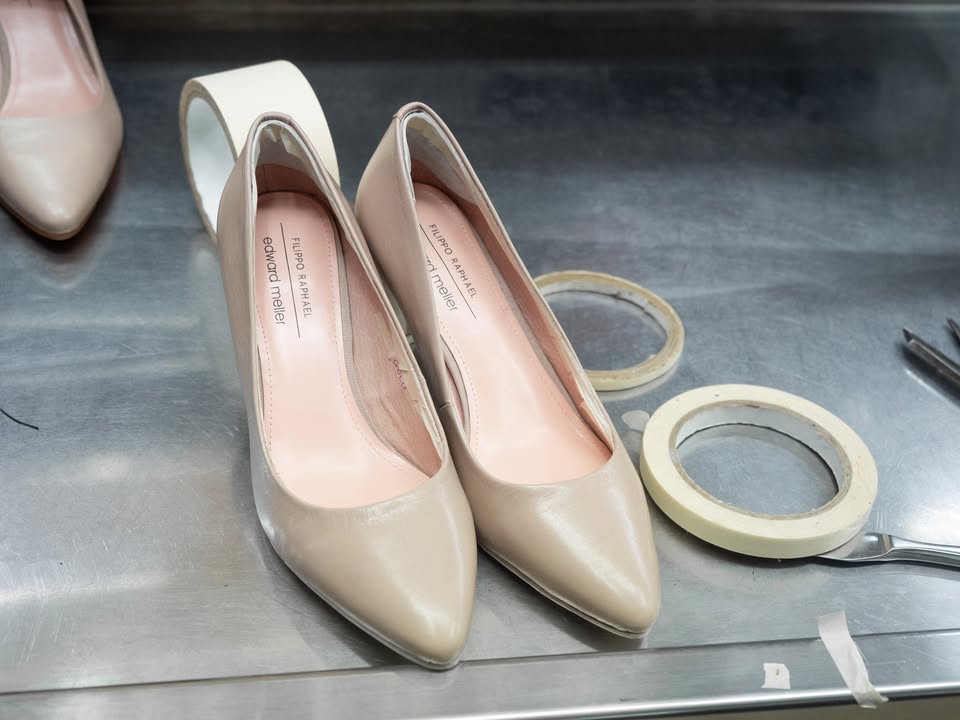 Edward Meller Pump Dyeing 2