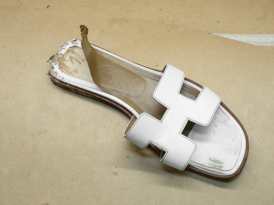 Hermes Sandal Repair 2