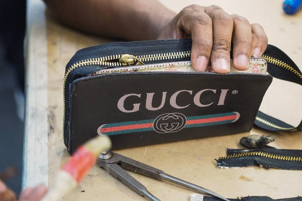Gucci Wallet Zip Repair