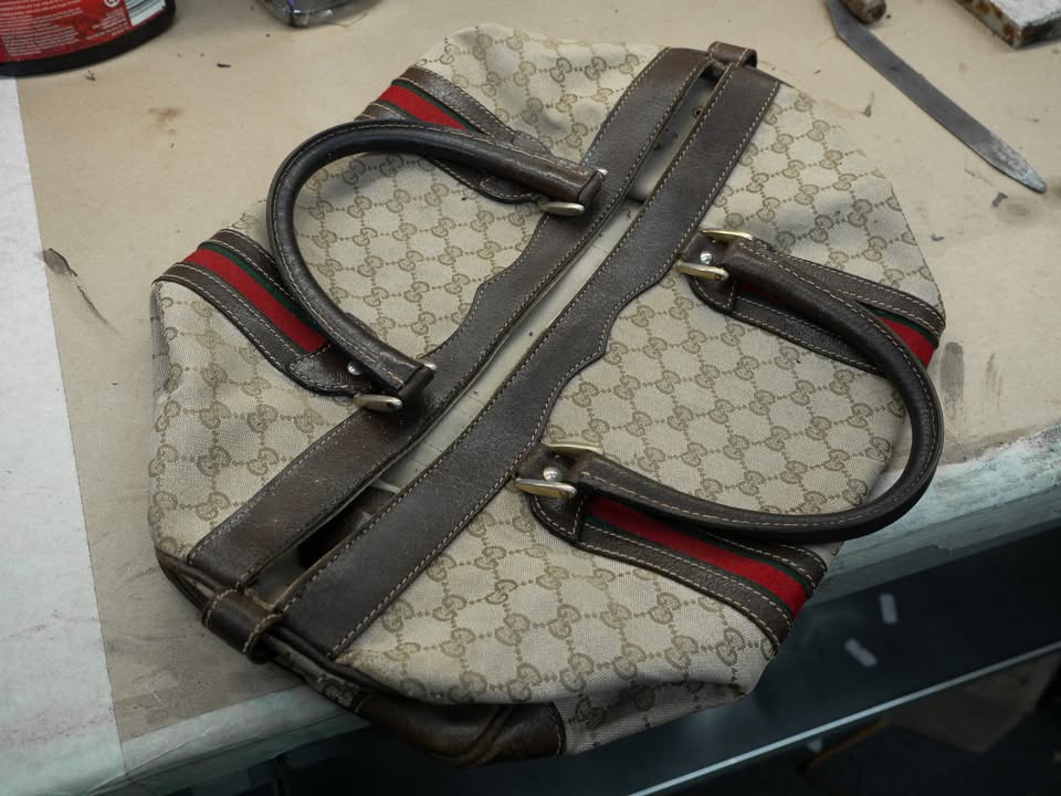 Gucci Duffle Zip Repair 2