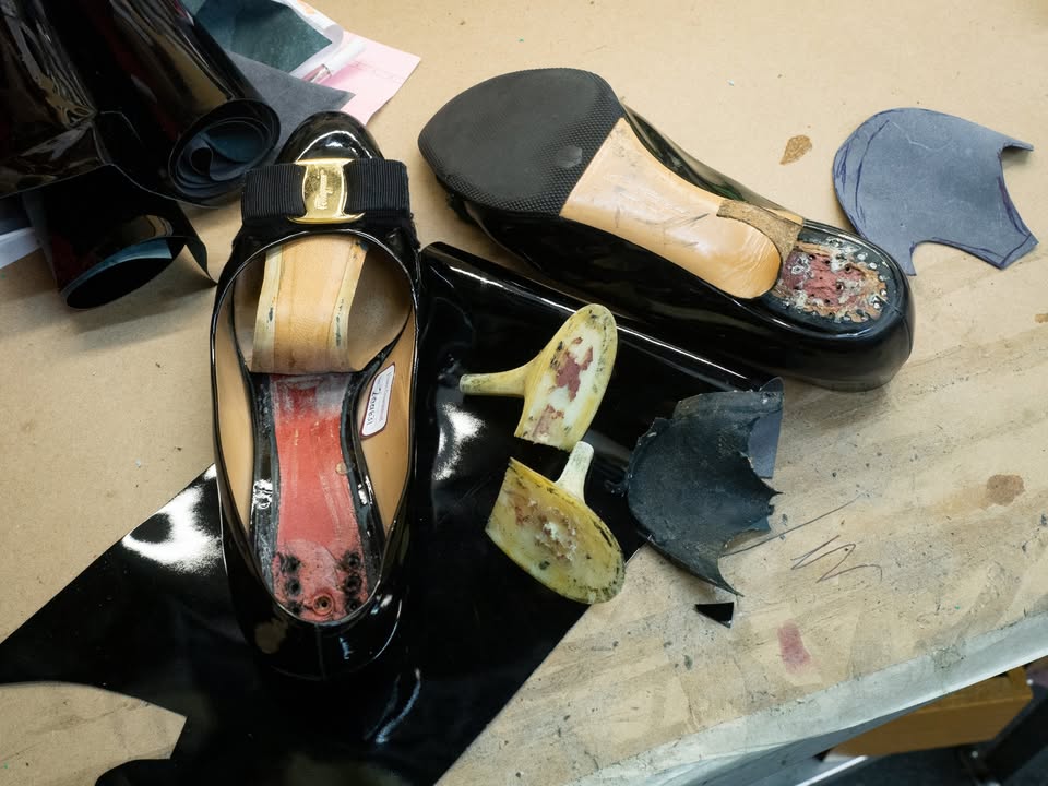 Ferragamo Heel Restoration 4