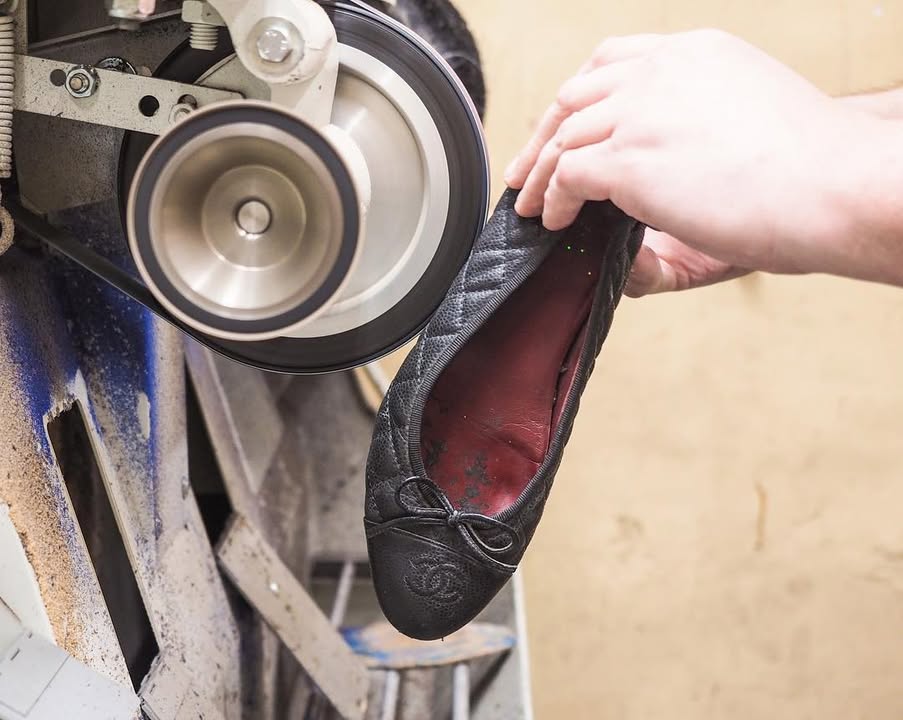 Chanel Shoe Restoration 1