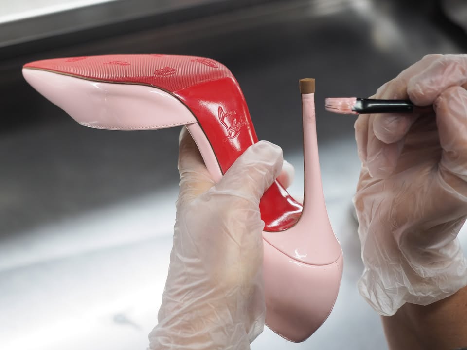 Louboutin Heelpiece Restoration 5