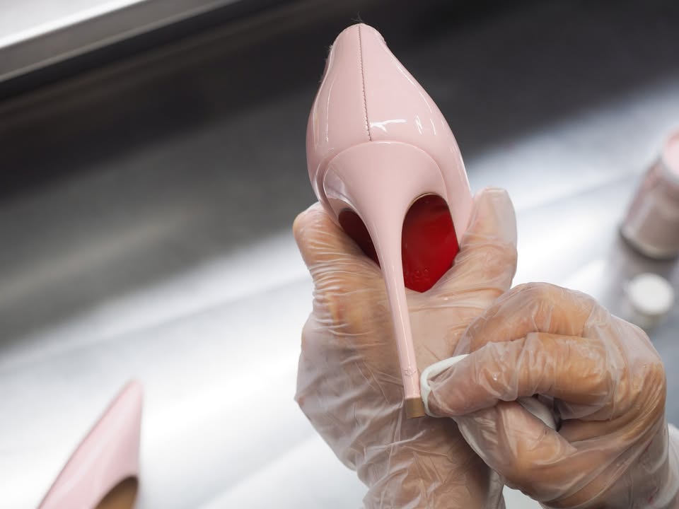 Louboutin Heelpiece Restoration 10