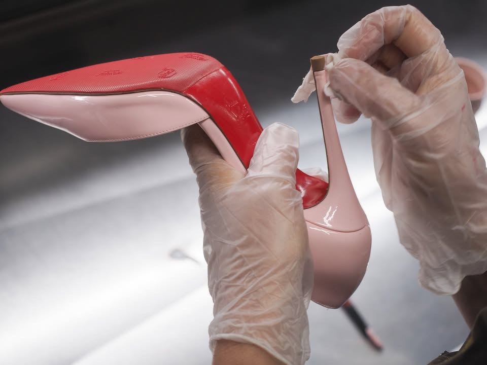Louboutin Heelpiece Restoration 6