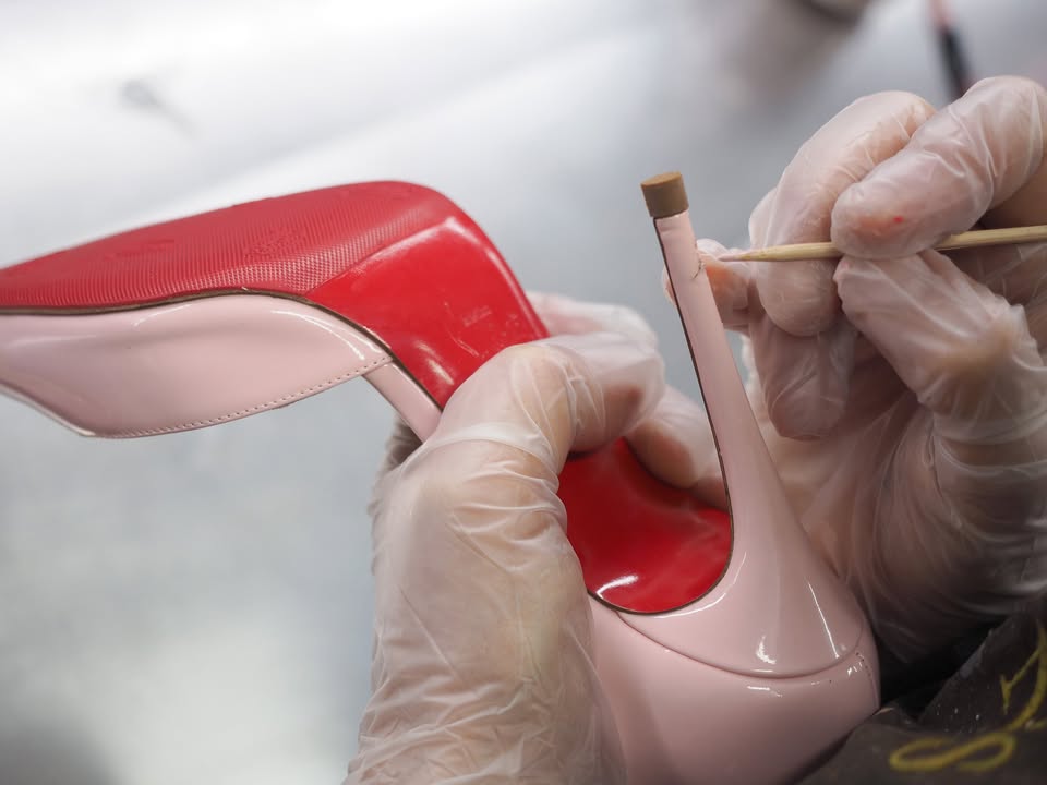 Louboutin Heelpiece Restoration 8