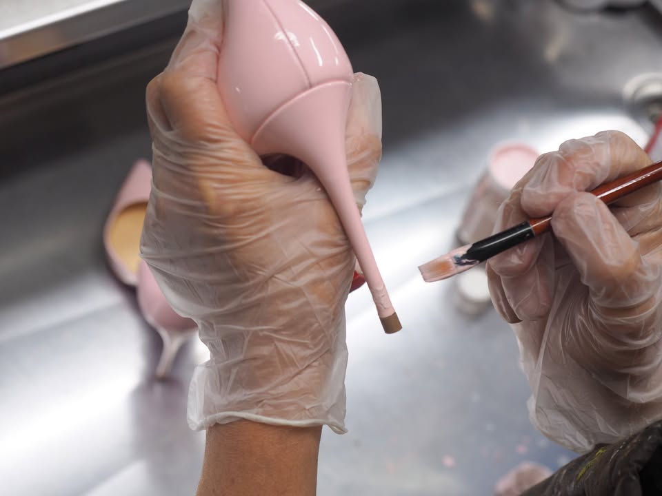 Louboutin Heelpiece Restoration 7