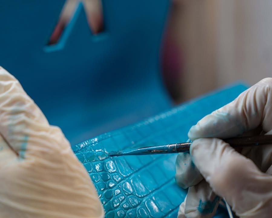 Crocodile Leather Bag Repair 2