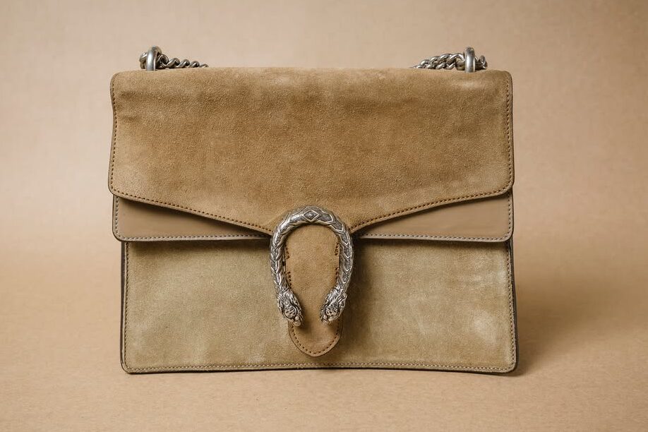 Gucci Suede Bag Restoration