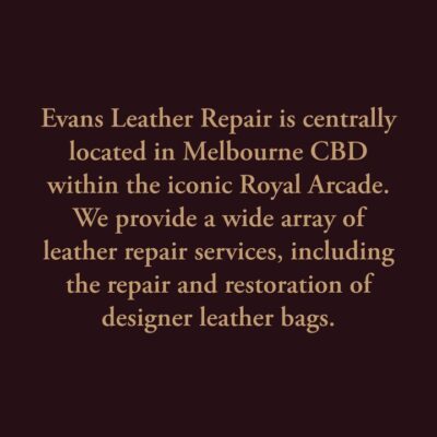 MK Bag Spa & Leather Specialist